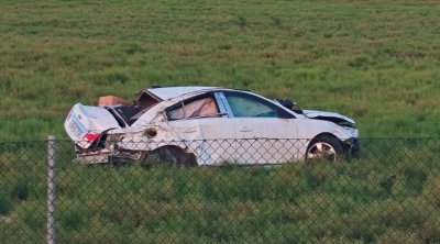 Masallıda qəza: Sürücüsü qadın olan "Chevrolet" dərəyə yuvarlandı - FOTO - VİDEO