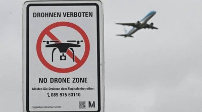 Leypsiq hava limanında Ukrayna təyyarəsinin yaxınlığında detanatorlu dron tapıldı