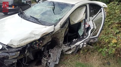 Quba-Bakı yolunda zəncirvari qəza &ndash; FOTO