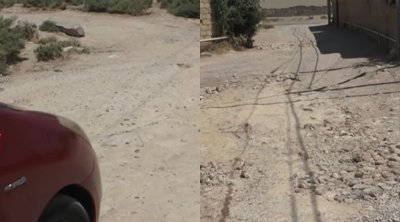 "Yol 60-cı illərdə çəkilib, baxan yoxdur" - Qobustan sakinləri çətin vəziyyətdə - VİDEO