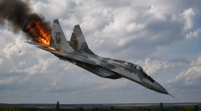 Ukraynanın "MiQ-29" qırıcı təyyarəsi qəzaya uğradı