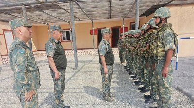 Zakir Həsənov Əlahiddə Ümumqoşun Ordunun döyüş hazırlığını yoxlayıb - FOTO - VİDEO
