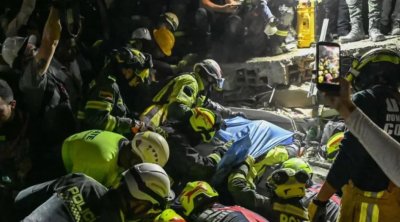 Kolumbiyada qadın dağıntılar altından 36 saat sonra sağ çıxarıldı