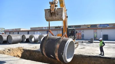 Xırdalanda 3296 metr yeni kanalizasiya kollektoru inşa edilir