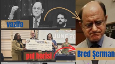 Bred Şerman &ndash; vəzifə və pul hərisi olan saxta demokrat