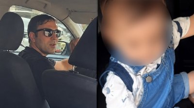 Taksi sürücüsü uşaqlı sərnişini yarı yolda düşürdü- Video
