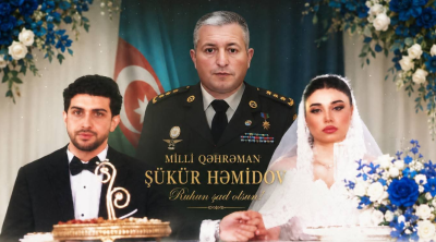 Bu gün Milli Qəhrəman Şükür Həmidovun qızının toyudur