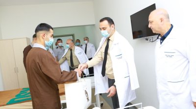 Hərbi Prokurorluğun rəhbər vəzifəli şəxsləri DSX-nin hospitalını və hərbi hissələrini ziyarət etdi &ndash; FOTO