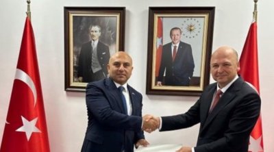 Azərbaycan səfiri etimadnaməsinin surətini Türkiyə XİN-ə təqdim etdi - FOTO