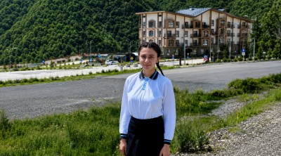 Kəlbəcərin ilk və yeganə məzunu tələbə adını QAZANDI - FOTO