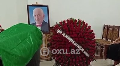 Prezident və birinci xanım Tofiq Bakıxanovun vida mərasiminə əklil göndərdi – VİDEO