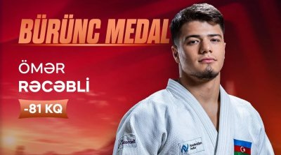 Azərbaycan cüdoçusu bürünc medal qazandı