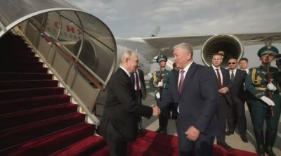 Putin də Qırğızıstanda səfərdədir &ndash; VİDEO