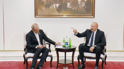 &ldquo;Əla İstisu var, özümlə gətirmişəm&rdquo; - Prezidentlə Pezeşkianın səmimi dialoqu - VİDEO