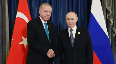 Bişkekdə Putinlə Ərdoğanın görüşü keçirilir - VİDEO