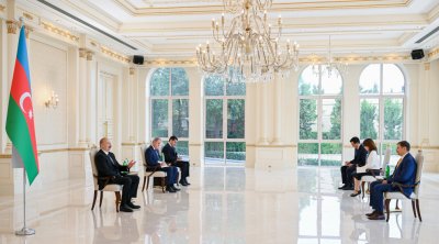Prezident BMT-nin Azərbaycanda yeni təyin olunmuş rezident əlaqələndiricisini qəbul etdi - FOTO