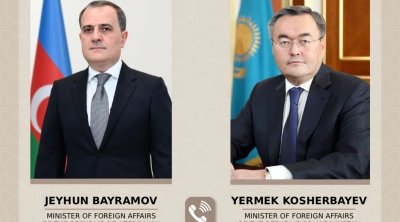 Ceyhun Bayramovla qazaxıstanlı həmkarı arasında telefon danışığı: Nələr müzakirə edildi?