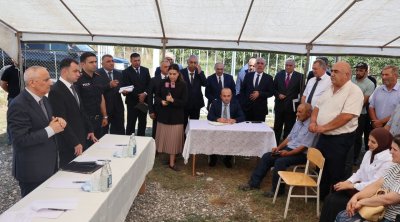 Qusarda sakinlər icra başçısı ilə görüşdə iki əsas məsələni qaldırdı - FOTO