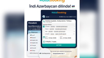 “Halalbooking” artıq Azərbaycan dilində - FOTO