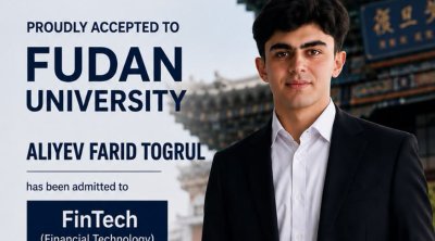17 yaşlı Fərid Çinin reytinqli universitetində təhsil alacaq - FOTO