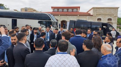 3 xarici ölkənin din xadimləri Şuşa şəhərində - FOTO