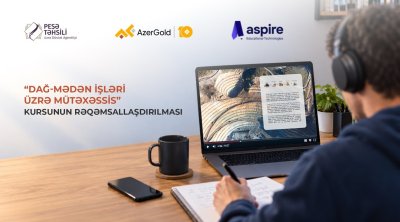 &ldquo;AzerGold&rdquo; dağ-mədən sahəsində peşə təhsilinin rəqəmsallaşdırılmasına dəstək göstərəcək