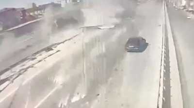&ldquo;Masazır dairəsi&rdquo;ndəki dəhşətli qəzanın anbaan görüntüləri &ndash; VİDEO