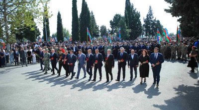 Gəncədə Anım Günü ilə bağlı ümumşəhər tədbiri keçirildi - FOTO - VİDEO
