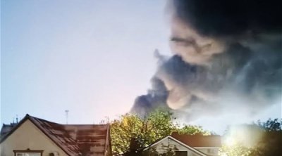 Ukrayna dronları Rusiyanın Krasnodar diyarındakı neft bazasına hücum etdi - VİDEO