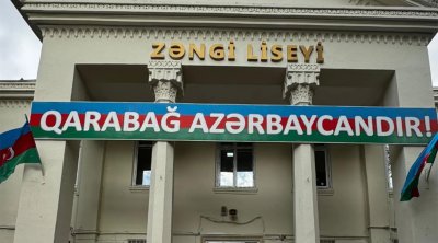Liseyin yaxınlığında ağac yandı, məktəbdə işıq söndü