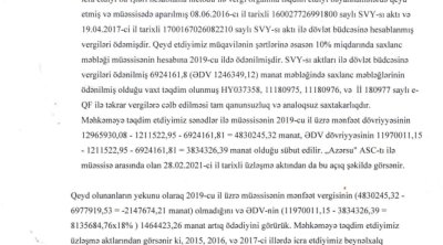 Həbsdə olan iş adamı Süleyman Babayevdən Apellyasiya Məhkəməsinə MƏKTUB &ndash; Sübutlar nəzərə alınacaqmı? &ndash; FOTO