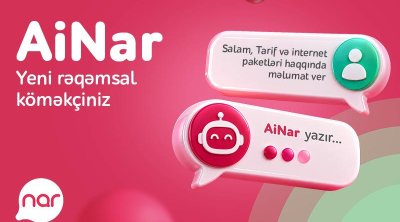 “Nar” “AiNar” rəqəmsal köməkçisini istifadəyə verdi