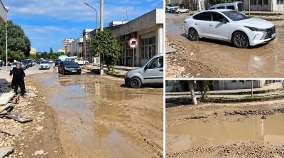 Sumqayıtda kanalizasiya xəttinə görə qazılan yol niyə bərpa olunmur? &ndash; VİDEO
