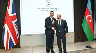 Azərbaycan ilə Birləşmiş Krallıq arasında iqtisadi əməkdaşlıq MÜZAKİRƏ OLUNDU - FOTO