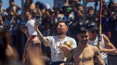 Messi üçün ÖZƏL VİDA: Argentina millisi stadiona açıq avtobusla gedəcək- FOTO/VİDEO