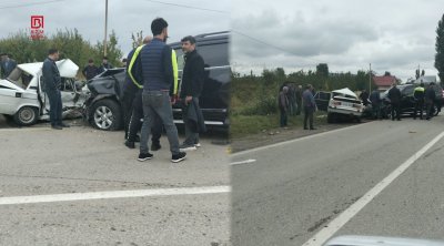 Qubada ağır qəza: ÖLƏN VAR - FOTO