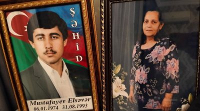 33 ildir itkin oğlunun yolunu gözləyən şəhid anası vəfat etdi - FOTO