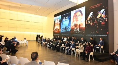 “44” bədii filmi ilə bağlı mətbuat konfransı KEÇİRİLDİ – FOTO