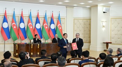 Azərbaycan ilə Laos arasında Birgə Bəyanat qəbul olundu - FOTO