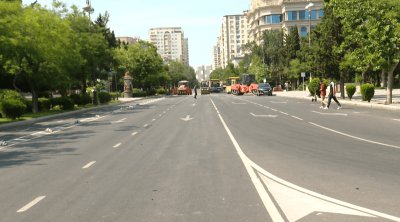 Bakıda 90 küçə və prospektdə təmir yekunlaşıb