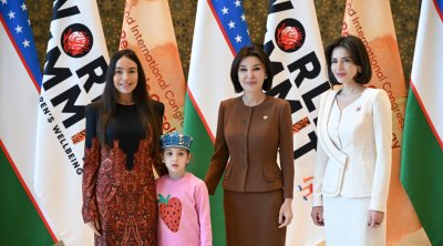 Leyla Əliyeva Səmərqənddə sammitdə iştirak etdi - FOTO