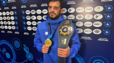 Sənan Süleymanov: &ldquo;Bir ay əvvəl telefonumda yazmışdım ki, ayın 25-də dünya çempionu olacağam&rdquo; - FOTO