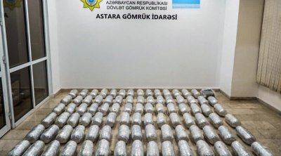 İrandan Azərbaycana 97 kiloqram marixuananın keçirilməsinin qarşısı alındı - FOTO