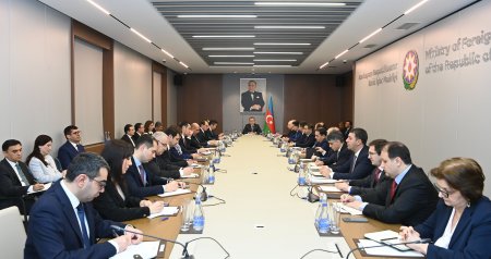 XİN-də geniş kollegiya iclası keçirildi, tapşırıqlar verildi - FOTO