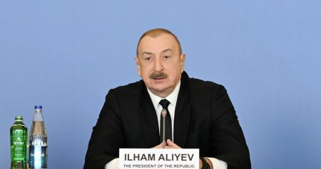 İlham Əliyev XII Qlobal Bakı Forumunun açılış mərasimi ilə bağlı PAYLAŞIM ETDİ - VİDEO