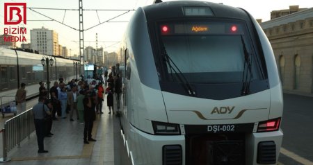 32 ildən sonra İLK - Ağdama sərnişin qatarı yola düşdü - FOTO/VİDEO