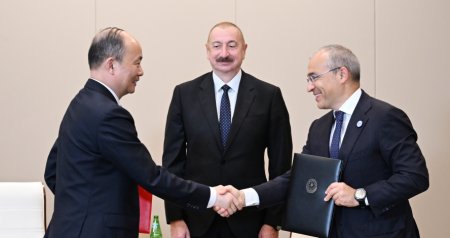 SOCAR ilə Çinin “Seven LTD” şirkəti arasında SƏNƏD İMZALANDI – FOTO