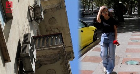 Bakı küçələrində soyuq “DUŞ” – Başımıza axıdılan kondisioner sularına görə kim MƏSULİYYƏT daşıyır? – VİDEO