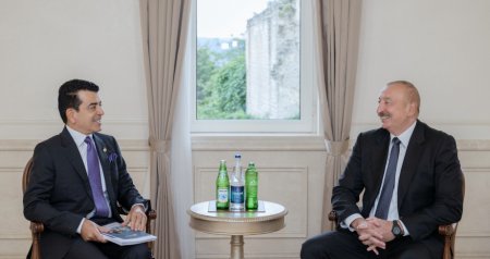 Prezident Şuşada ICESCO-nun Baş direktorunu qəbul etdi