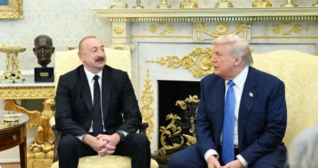 İlham Əliyev Donald Trampa təşəkkür etdi – FOTO